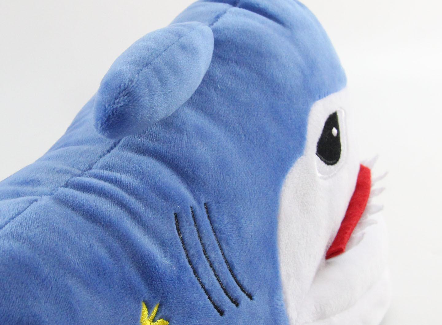 Custom Fuzzy Shark Slippers,super soft animal slippers,Cartoon Slippers 3