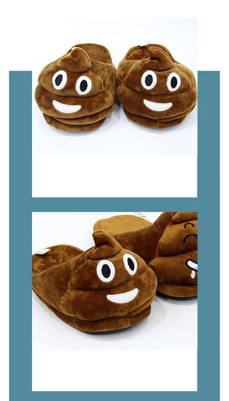 Emoji slippers,face slippers,Soft Plush Emoji Slippers for adults  3