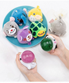 Squeeze Squishy Ball with Soft Plush Cover, Squeezy plushies,sensory toys