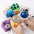 Squeeze Squishy Ball with Soft Plush Cover, Squeezy plushies,sensory toys