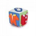 Educational Toys,Early Learning Toys,Plush cube,Early Development & Activity Toy