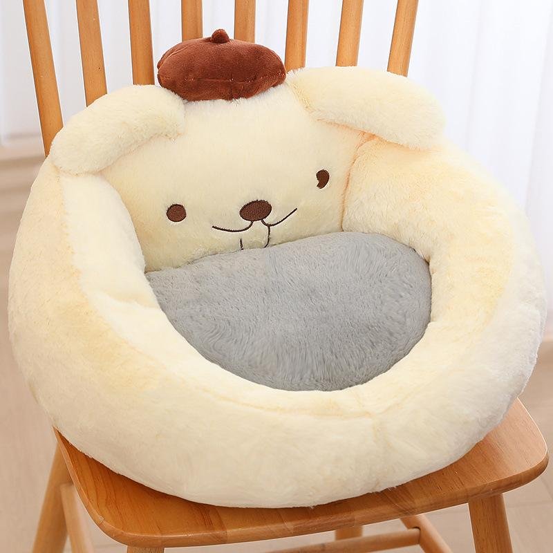 Cozy plush seat cushion,detachable chair pad,Soft Plush Chair Pads,chair cover  4