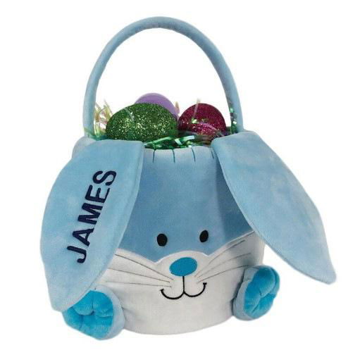 Easter plush hand basket,candy handbasket,basket with handle for kids