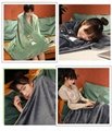 Cartoon Nap Folding Roll Blanket,cartoon animal blanket,Blanket Plush Shawl 7