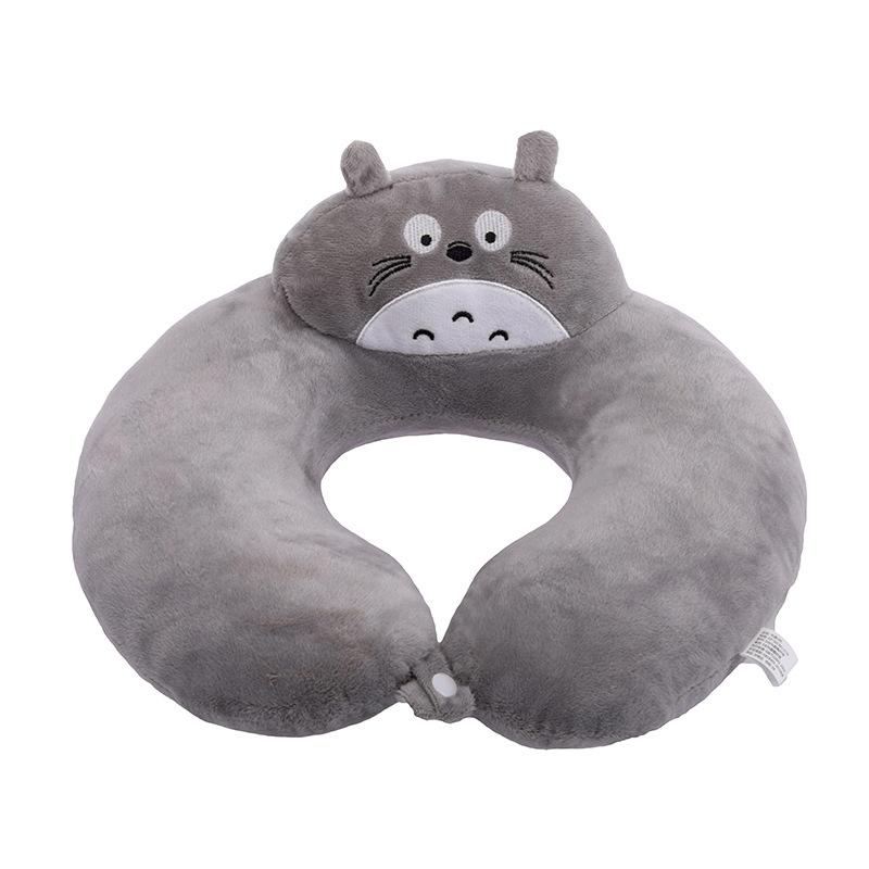 Soft travel pillow,U-shape pillow,travel neck pillow,Cartoon U-Shaped cushion