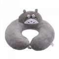 Soft travel pillow,U-shape pillow,travel neck pillow,Cartoon U-Shaped cushion