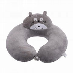 Soft travel pillow,U-shape pillow,travel neck pillow,Cartoon U-Shaped cushion