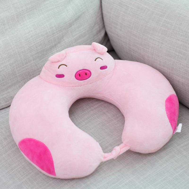 Soft travel pillow,U-shape pillow,travel neck pillow,Cartoon U-Shaped cushion 2