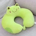 Soft travel pillow,U-shape pillow,travel neck pillow,Cartoon U-Shaped cushion