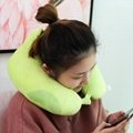 Soft travel pillow,U-shape pillow,travel neck pillow,Cartoon U-Shaped cushion