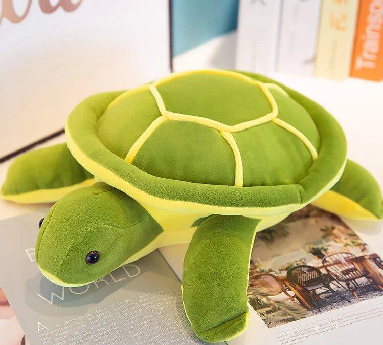 Soft Plush Sea Turtle Stuffed Animals,Soft turtle plush,Green Sea Turtle Plush 4