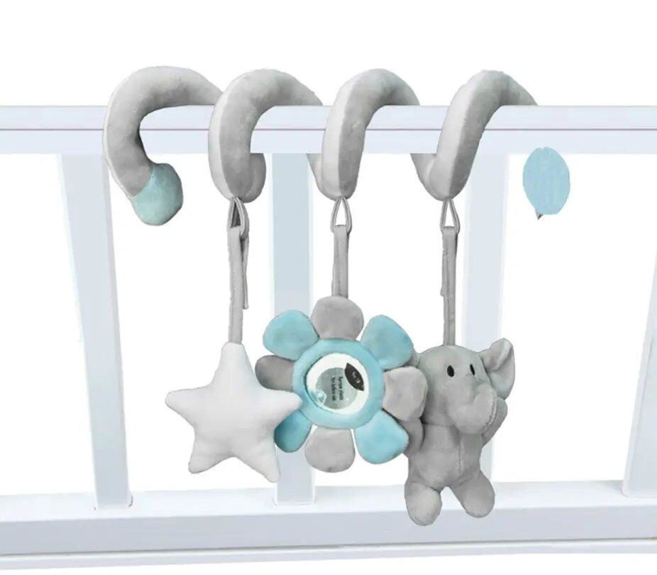 Baby Musical Bed Hanging Rattle Pram Spiral Baby Crib Hanging Rattles Toys