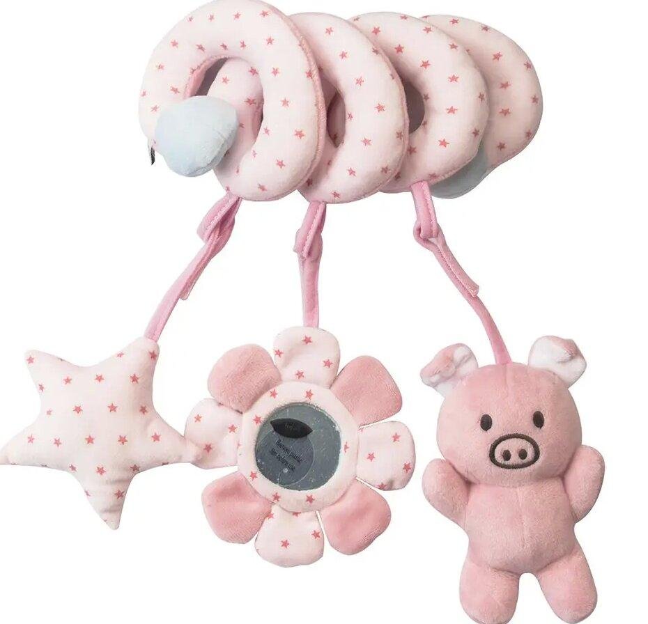 Baby Musical Bed Hanging Rattle Pram Spiral Baby Crib Hanging Rattles Toys 5