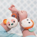  Baby Wrist Rattle infant wrist rattles Arm Hand Bracelet Rattle Toddlor Toy  1
