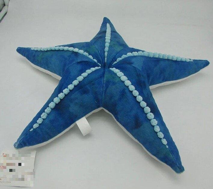 Blue Sea Star Stuffed Animal Stuffed Starfish Textured Starfish Plush plillow 3