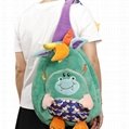 Plush crossbody bag plush shoulder bag Plush Sling Bag stuffed animal plush bags