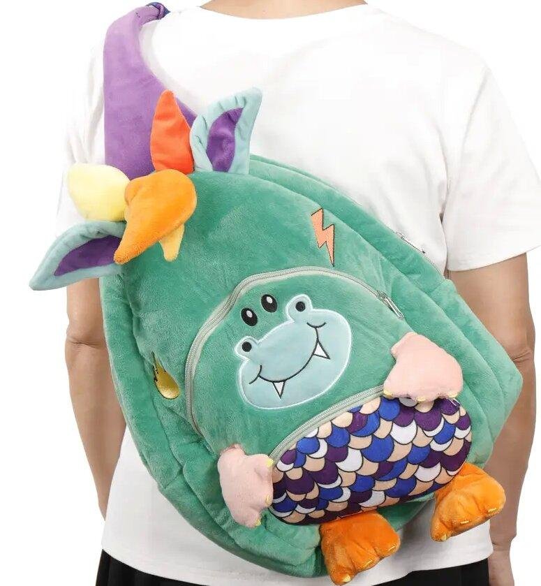 Plush crossbody bag plush shoulder bag Plush Sling Bag stuffed animal plush bags 2