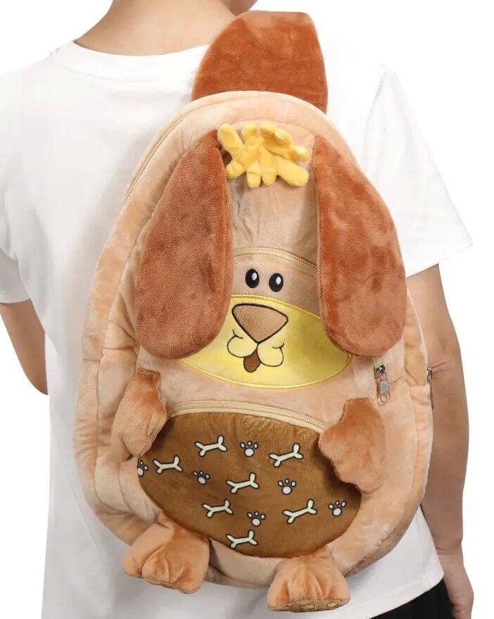 Plush crossbody bag plush shoulder bag Plush Sling Bag stuffed animal plush bags 4