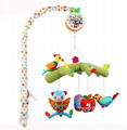 Bed Bell Toys Baby Musical Crib Bed Bell Rotating Baby Toy with Music Box 1