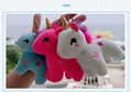 Rainbow Unicorn Plush Toy Keychain unicorn keychain plush soft unicorn key ring  7