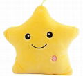 LED Twinkle star pillow decorative