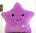 LED Twinkle star pillow decorative pillow Glowing Stuffed Star Light up Pillow