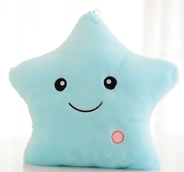 LED Twinkle star pillow decorative pillow Glowing Stuffed Star Light up Pillow 5