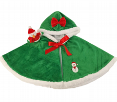 Christmas Costume Capes Christmas Capes Christmas Cloak Santa Cape for children