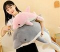 High quality dolphin stuffed animal plushie ocean animal plush dolphin plush toy 4