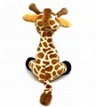 Baby giraffe plush giraffe stuffed animal plush baby toys Stuffed Zoo Animals 
