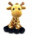 Baby giraffe plush giraffe stuffed animal plush baby toys Stuffed Zoo Animals  1