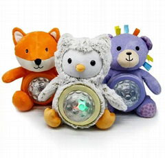 Twinkle Star Glowing LED Night Light Plush Stuffed Glowing Led Light Up Plush