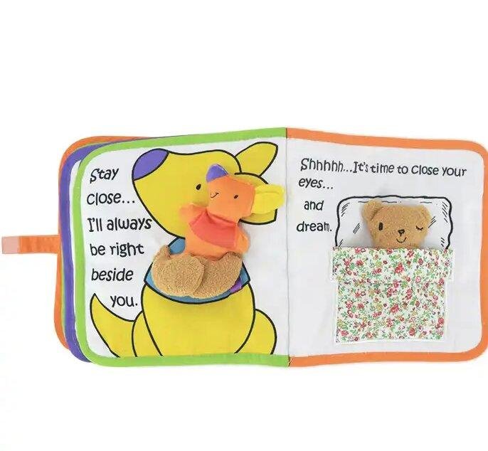 Customized my quiet book plush training book soft activity book baby cloth books 2