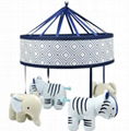 Baby bed bell Baby Musical Crib Bell Musical Crib Mobile music animal crib mobil 1