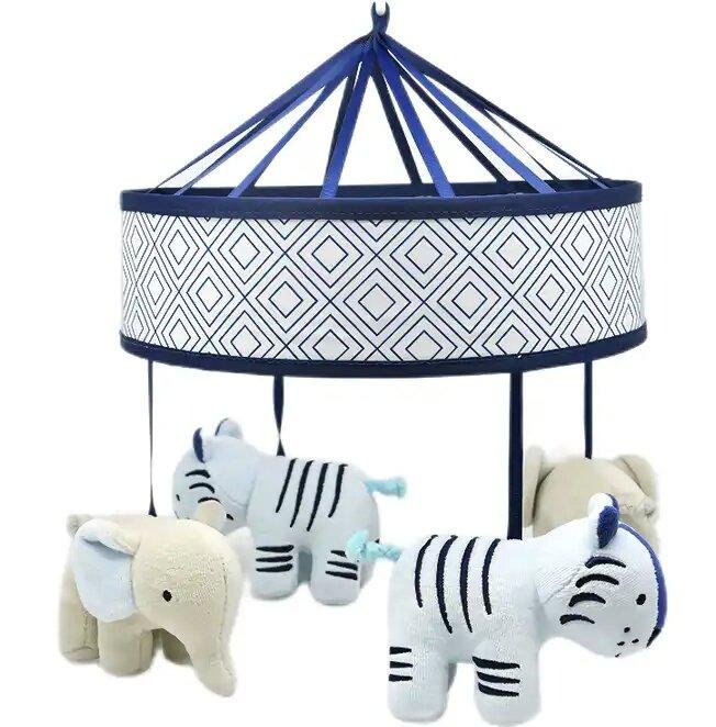 Baby bed bell Baby Musical Crib Bell Musical Crib Mobile music animal crib mobil 3