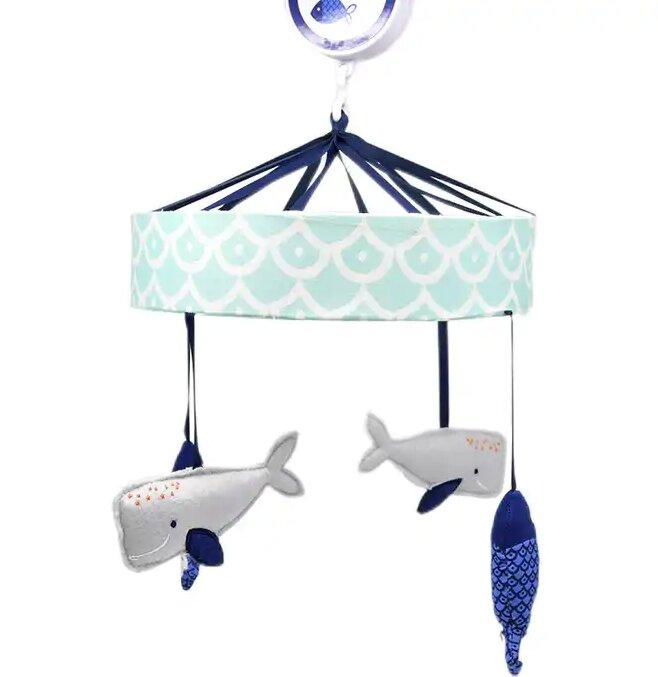 Baby bed bell Baby Musical Crib Bell Musical Crib Mobile music animal crib mobil 4