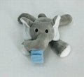 Baby Pacifier Animal Pacifier Holder Plush Toy Clips Stuffed Animal Pacifier 2