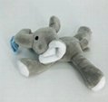 Baby Pacifier Animal Pacifier Holder Plush Toy Clips Stuffed Animal Pacifier 5