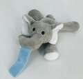 Baby Pacifier Animal Pacifier Holder Plush Toy Clips Stuffed Animal Pacifier 6