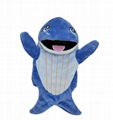 Baby plush toys whale hand puppet sea life puppet sea animal hand puppets  1