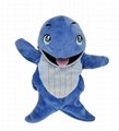 Baby plush toys whale hand puppet sea life puppet sea animal hand puppets  3