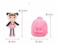 Baby Doll Backpack Doll Carrier Backpack Plush Backpack with baby doll 4