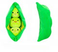 The giant peas in a pod plush peas