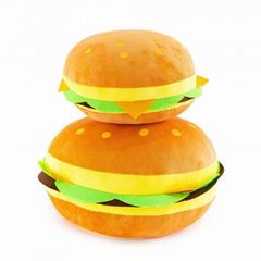 Giant Hamburger Plush toys Burger Plush pillow hamburger cushion 