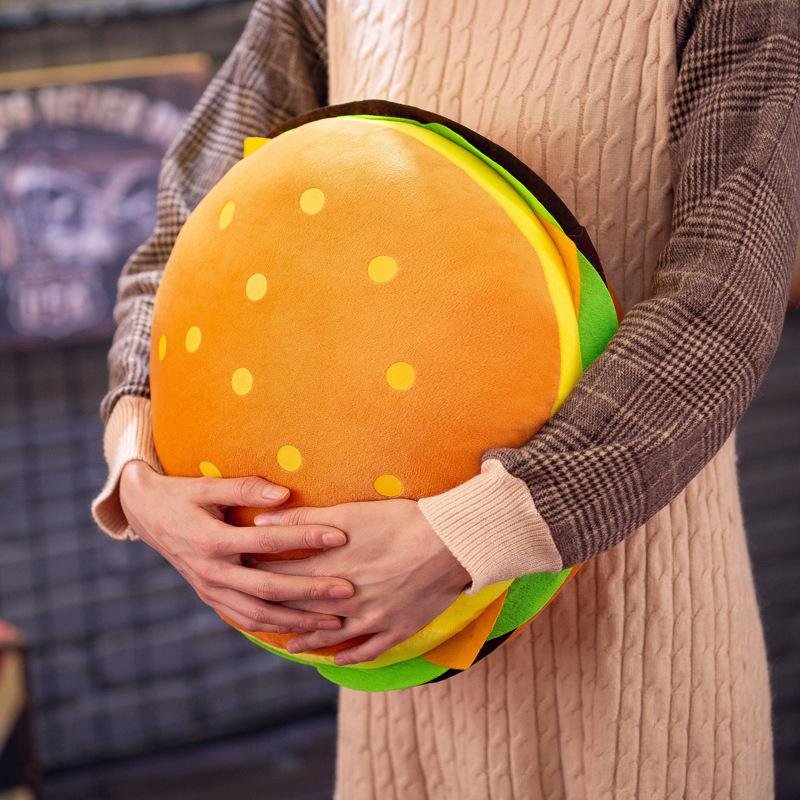 Giant Hamburger Plush toys Burger Plush pillow hamburger cushion  5