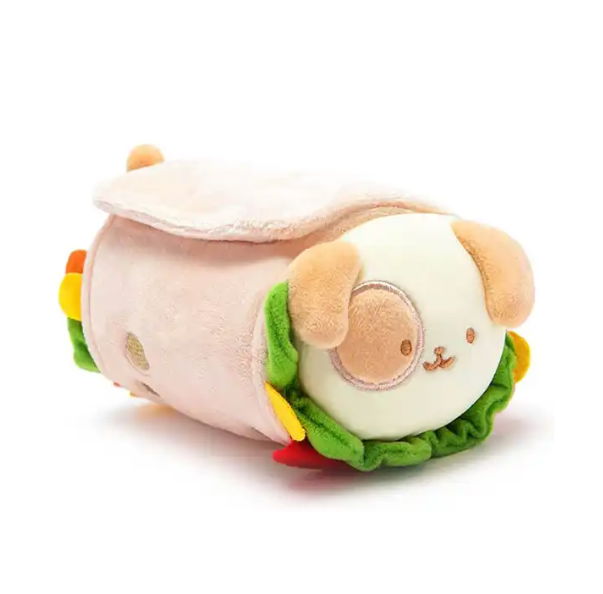 The yummy world plush food plush yummy plush Burrito plush Pancake Gift yummy 5