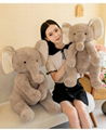 Adorable Plush Calf Elephant Toy Baby Elephant Plush Toy Stuffed Elephant toys 12