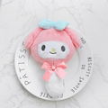 Cartoon Plush Hand Mirror Plush Makeup Mirror Cute Kitty Cosmetic Mirror Plush