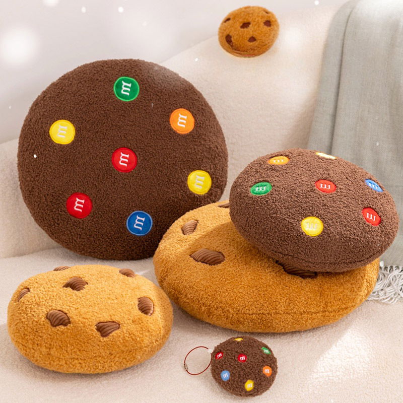 Plush cookie pillow cookie home décor pillows oreo cookies pillow cookie plush 3