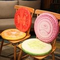 Various vegetable and fruit plush cushions fruit seat cushion fruit seat pad